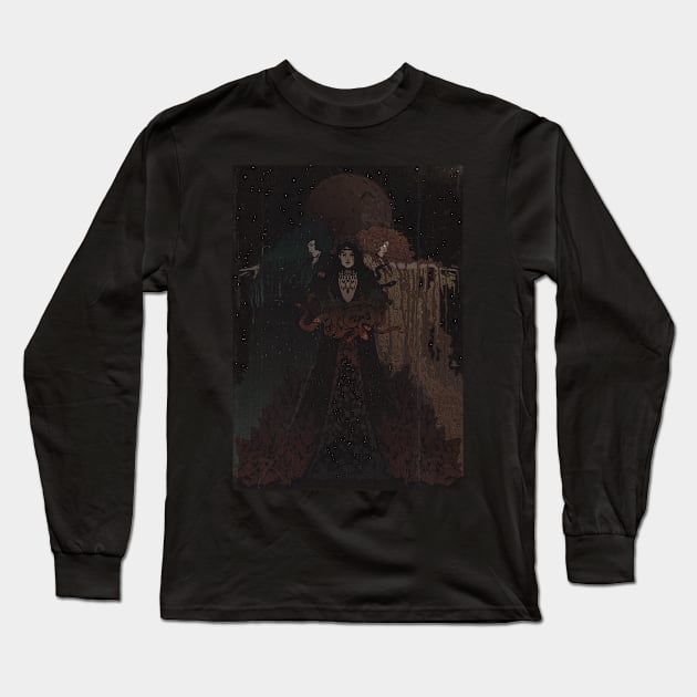 Hekate Long Sleeve T-Shirt by TOFUYI88